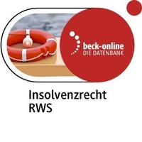 Abbildung von: beck-online. Insolvenzrecht RWS - C.H.BECK