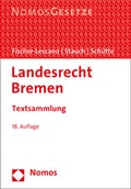Cover: Landesrecht Bremen - Nomos