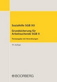 Abbildung von: Sozialhilfe SGB XII Grundsicherung für Arbeitsuchende SGB II  - Boorberg