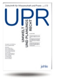 Abbildung von: UPR - Umwelt- und Planungsrecht - Jehle