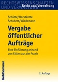 Cover: Vergabe &ouml;ffentlicher Auftr&auml;ge - Kohlhammer