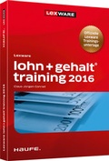 Cover: Lexware lohn+gehalt&reg; training 2016 - Haufe-Lexware