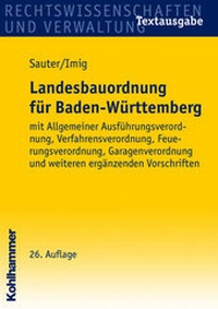 Abbildung von: Landesbauordnung für Baden-Württemberg - Kohlhammer