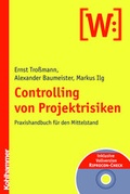 Cover: Controlling von Projektrisiken - Kohlhammer