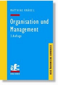 Enlarge image Cover: Organisation und Management - Mohr Siebeck