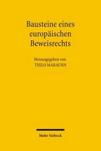 Abbildung von: Bausteine eines europäischen Beweisrechts - Mohr Siebeck
