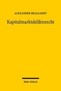 Cover: Kapitalmarktdeliktsrecht - Mohr Siebeck