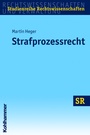 Cover: Strafprozessrecht - Kohlhammer