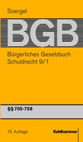 Cover: B&uuml;rgerliches Gesetzbuch mit Einf&uuml;hrungsgesetz und Nebengesetzen (BGB) - Kohlhammer