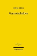 Cover: Gesamtschulden - Mohr Siebeck