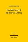 Bild: Staatshaftung f&uuml;r judikatives Unrecht - Mohr Siebeck