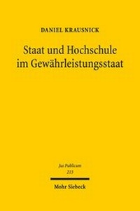Abbildung von: Staat und Hochschule im Gewährleistungsstaat - Mohr Siebeck