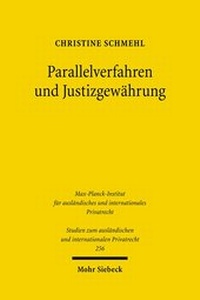 Abbildung von: Parallelverfahren und Justizgewährung - Mohr Siebeck