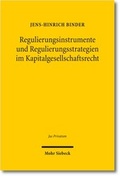 Bild: Regulierungsinstrumente und Regulierungsstrategien im Kapitalgesellschaftsrecht - Mohr Siebeck