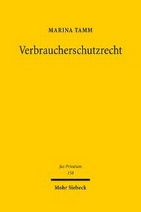 Abbildung von: Verbraucherschutzrecht - Mohr Siebeck