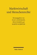 Cover: Marktwirtschaft und Menschenrechte - Mohr Siebeck