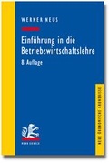 Cover: Einf&uuml;hrung in die Betriebswirtschaftslehre aus institutionen&ouml;konomischer Sicht - Mohr Siebeck