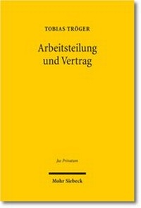 Bild: Arbeitsteilung und Vertrag - Mohr Siebeck