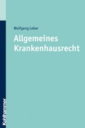 Cover: Allgemeines Krankenhausrecht - Kohlhammer