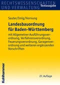 Cover: Landesbauordnung f&uuml;r Baden-W&uuml;rttemberg - Kohlhammer