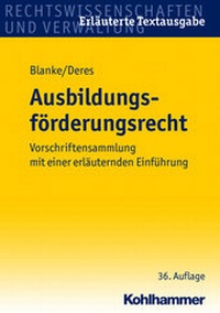 Abbildung von: Ausbildungsförderungsrecht - Kohlhammer