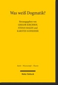 Cover: Was wei&szlig; Dogmatik? - Mohr Siebeck