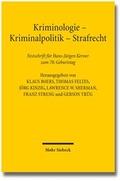 Cover: Kriminologie - Kriminalpolitik - Strafrecht - Mohr Siebeck