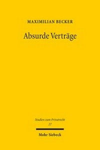 Bild: Absurde Verträge - Mohr Siebeck