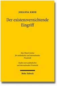 Abbildung von: Der existenzvernichtende Eingriff - Mohr Siebeck