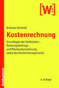Abbildung von: Kostenrechnung - Kohlhammer