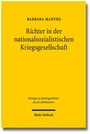 Cover: Richter in der nationalsozialistischen Kriegsgesellschaft - Mohr Siebeck