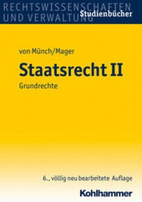 Abbildung von: Staatsrecht II - Kohlhammer