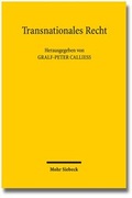 Cover: Transnationales Recht - Mohr Siebeck
