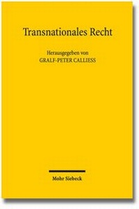 Enlarge image Cover: Transnationales Recht - Mohr Siebeck
