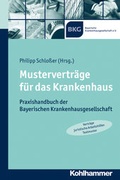 Cover: Mustervertr&auml;ge f&uuml;r das Krankenhaus - Kohlhammer
