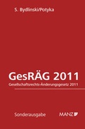 Cover: GesR&Auml;G 2011 - Manz