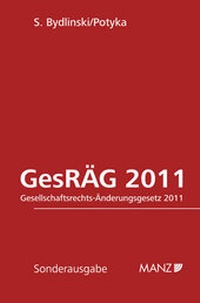 Enlarge image Cover: GesRÄG 2011 - Manz