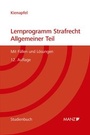 Cover: Lernprogramm Strafrecht - Allgemeiner Teil - Manz