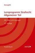 Cover: Lernprogramm Strafrecht - Allgemeiner Teil - Manz