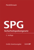 Cover: Sicherheitspolizeigesetz SPG - Manz