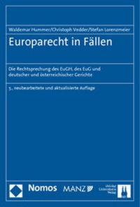Enlarge image Cover: Europarecht in Fällen - Nomos