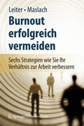Cover: Burnout erfolgreich vermeiden - Springer