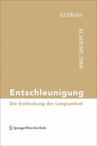 Abbildung von: Entschleunigung - Springer