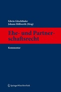 Cover: Kommentar zum Ehe- und Partnerschaftsrecht - Springer