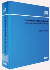 Bild: Europäisches Recht der Technik - DIN Media
