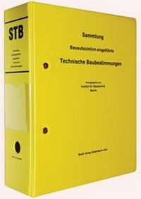 Abbildung von: STB - Sammlung Bauaufsichtlich eingeführte Technische Baubestimmungen - DIN Media