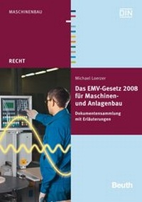 Bild: Das EMV-Gesetz 2008 für Maschinen- und Anlagebau - DIN Media