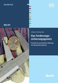 Cover: Das Forderungssicherungsgesetz - DIN Media