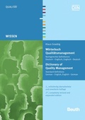 Cover: W&ouml;rterbuch Qualit&auml;tsmanagement / Dictionary of Quality Management - DIN Media
