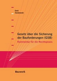 Abbildung von: Gesetz über die Sicherung der Bauforderungen - DIN Media
